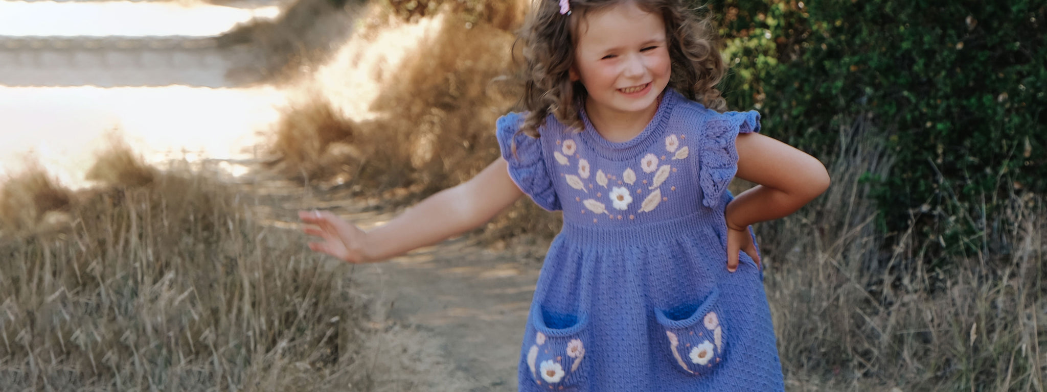 Hazel Dress with hand embroidery