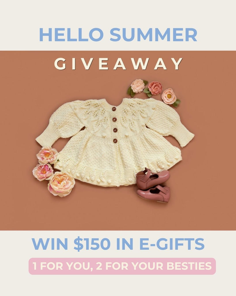 Hello Summer Giveaway — JuneBee Baby is gifting $150 in shop credits on Instagram