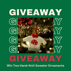 Win Two Hand-Knit Sweater Ornaments!