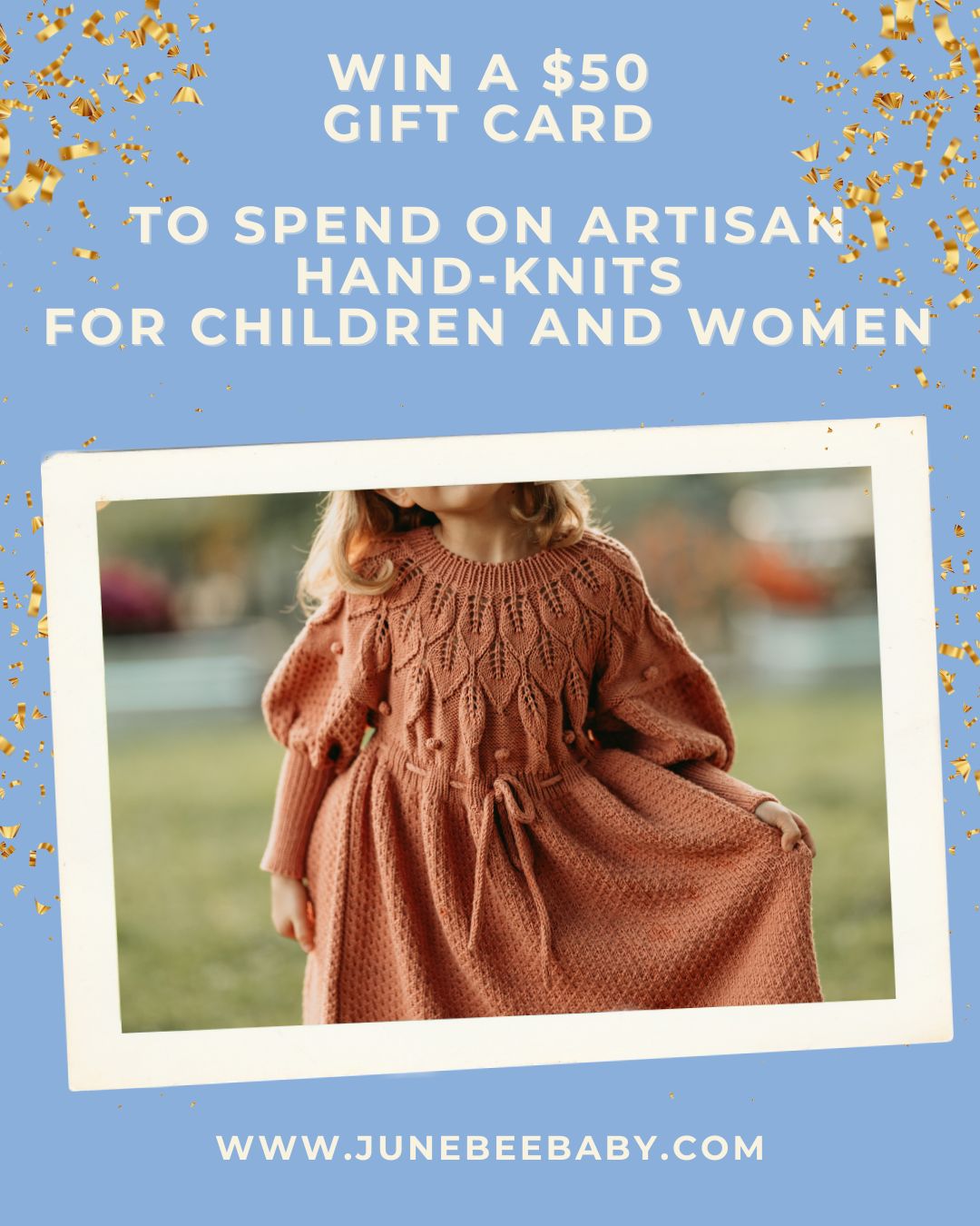 Win a Gift Card from my artisan clothing shop!