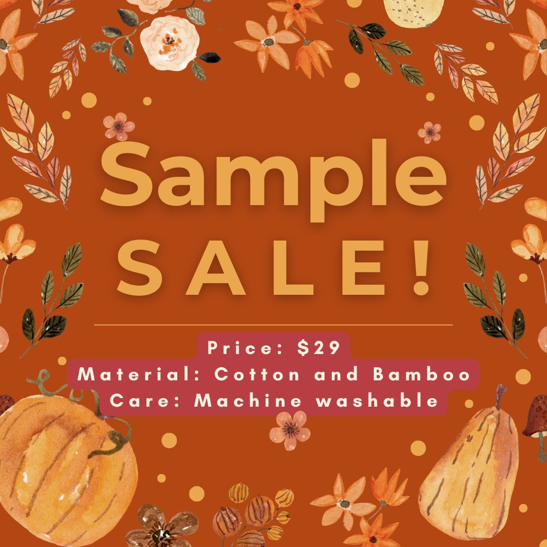 JuneBee Baby sample sale of cotton and bamboo hand-knits