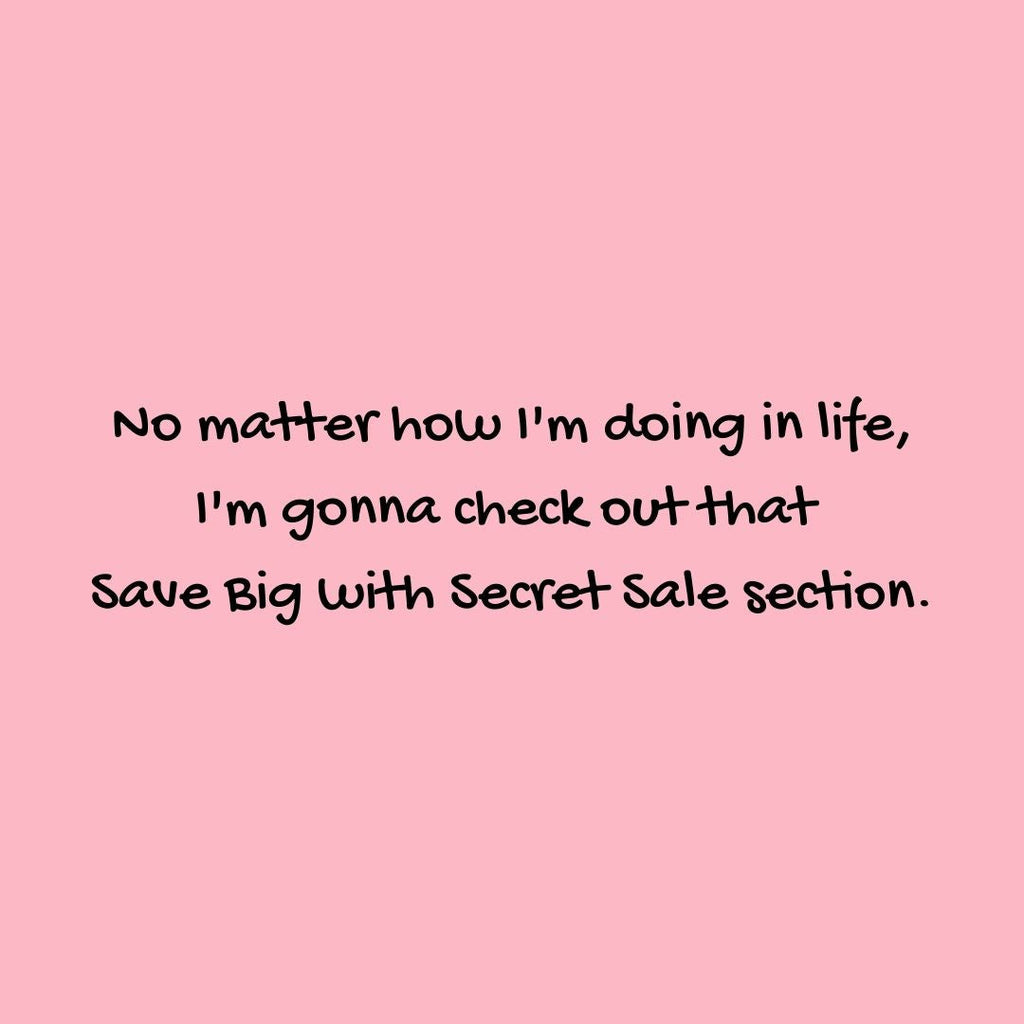 Secret Sale - insider-only savings on handmade cotton bamboo baby clothes