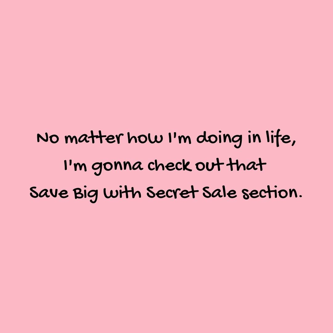Secret Sale - insider-only savings on handmade cotton bamboo baby clothes