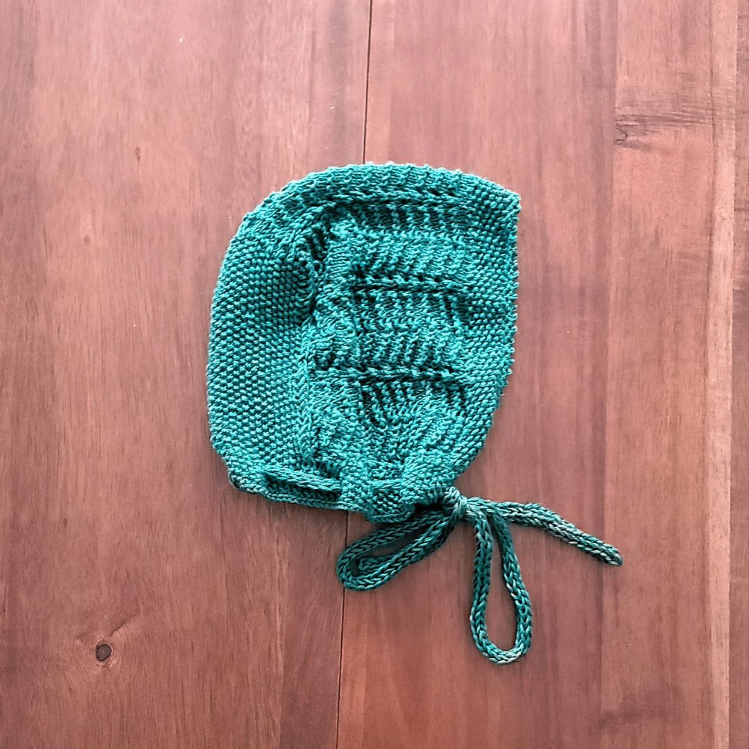 Baby-Diaries-Bonnet-Dark-Green
