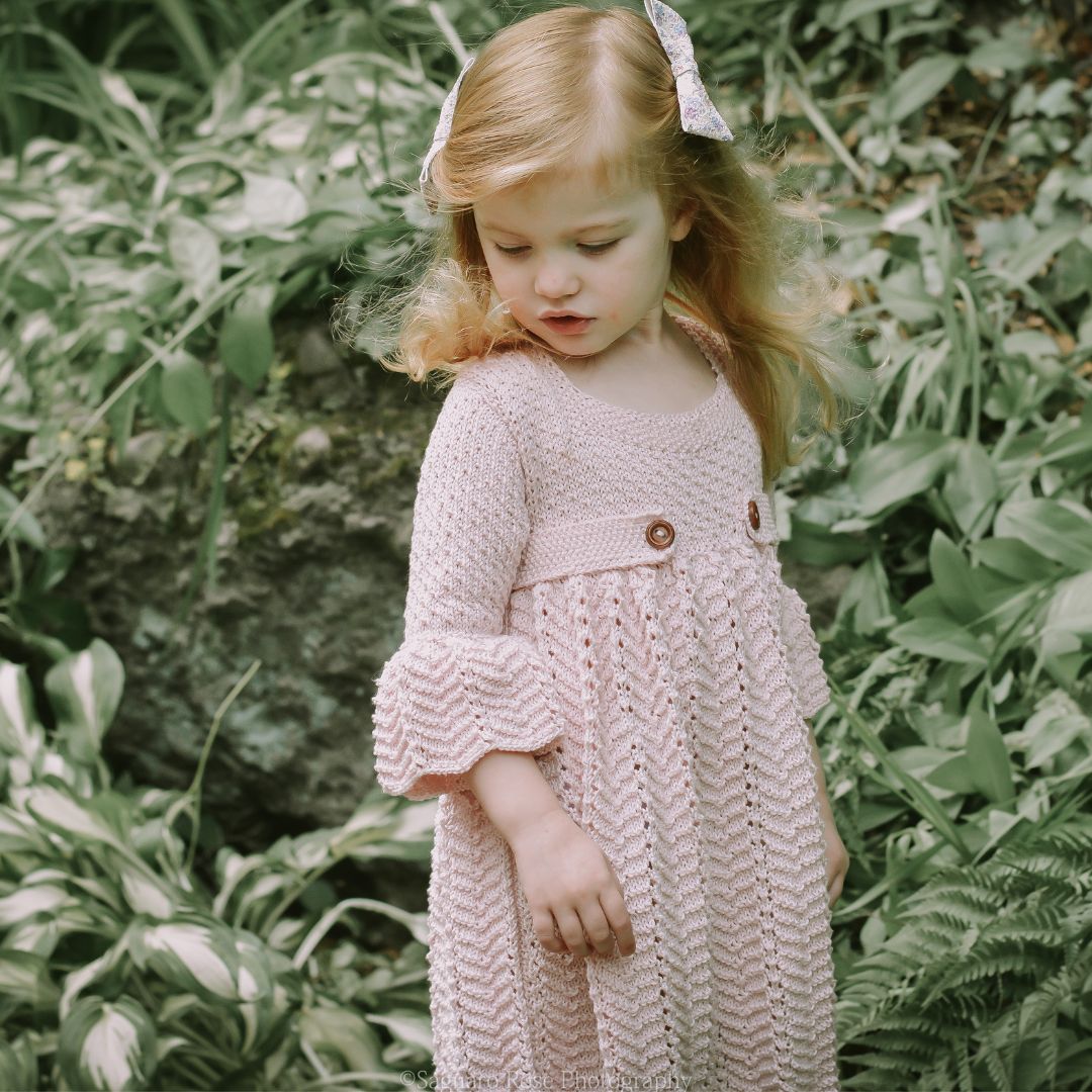 Children-June-Dress-Light-pink-Lace knit