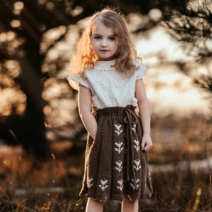 Elsa-Skirt-Brown
