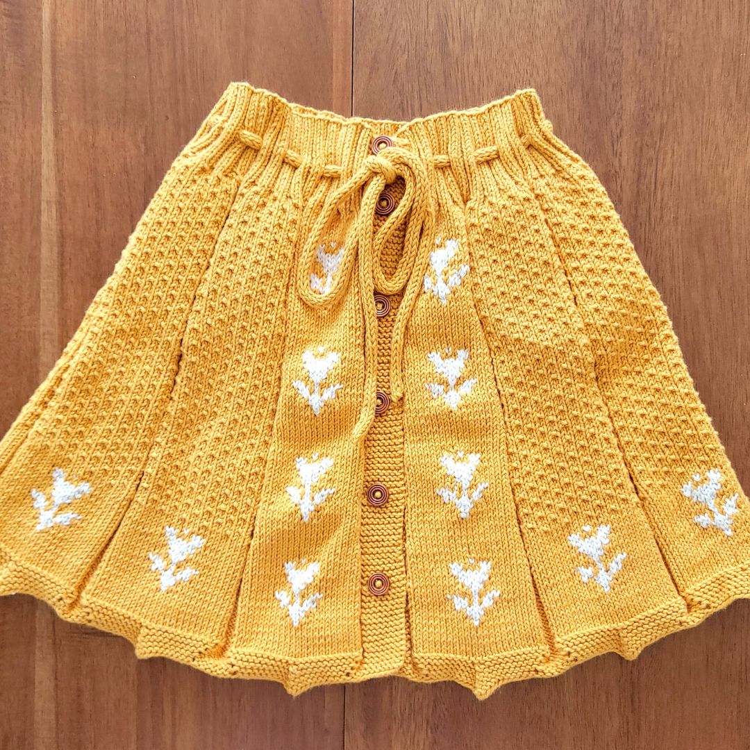 Elsa-Skirt-Mustard