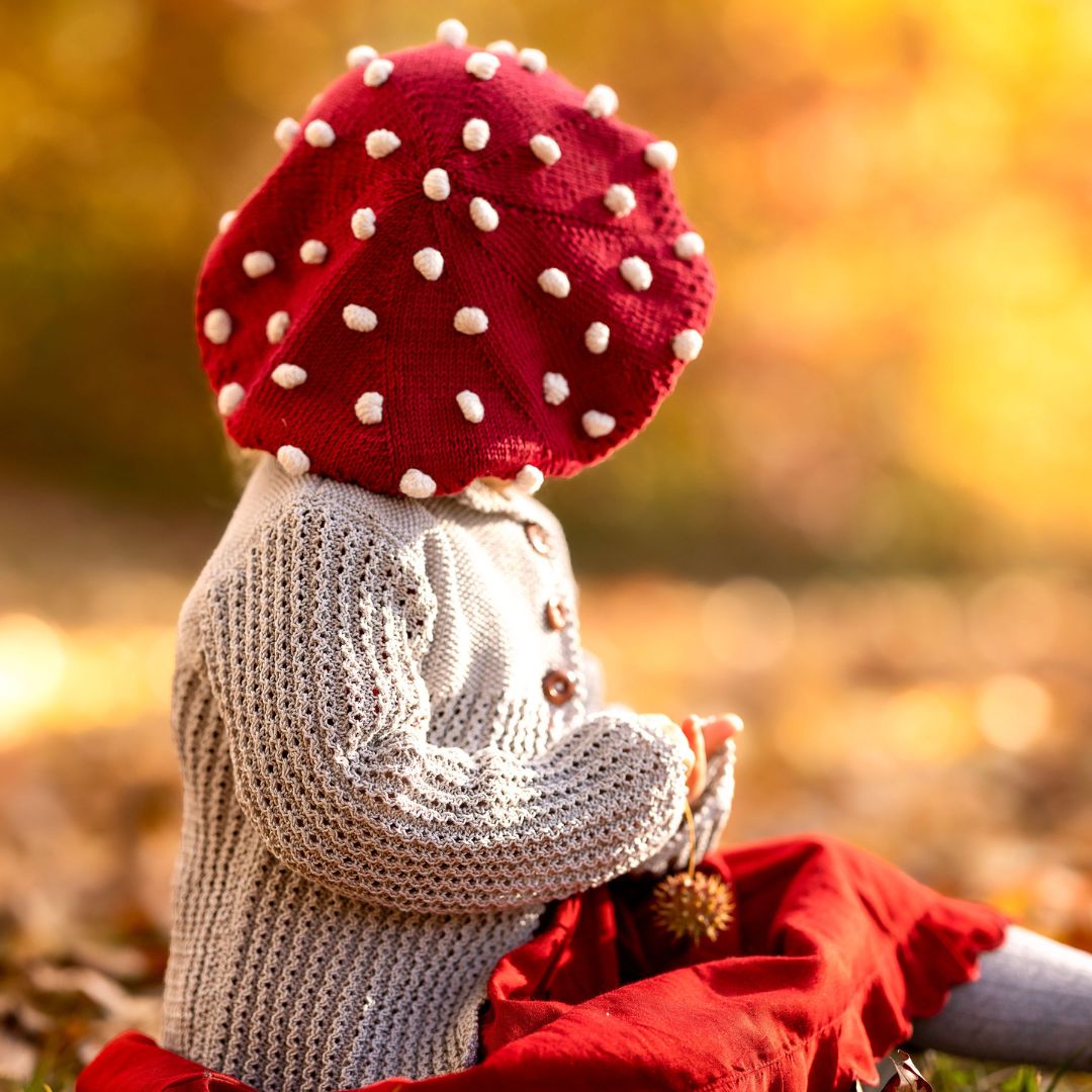 帽子 misha and puff popcorn beret 4-6y - 帽子