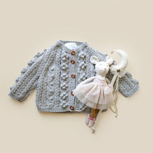 Children's Harper Cardigan Gray