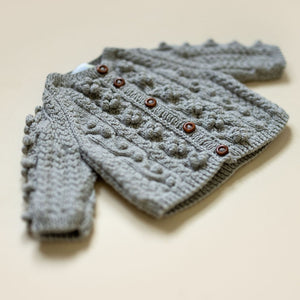 Gray Harper cardigan for kids