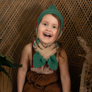 Hunter-Green-Mushroom-Neck-Scarf