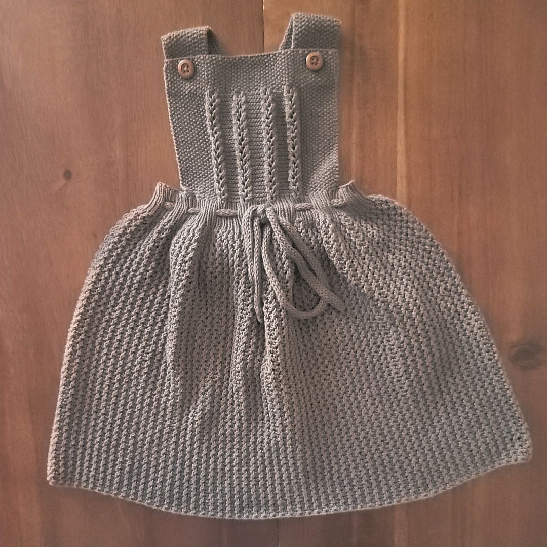 Leia-Pinafore-Dark-Olive-Brown