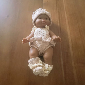 Mini-Fashionista-Doll-Set-Beige-Blush-Cream