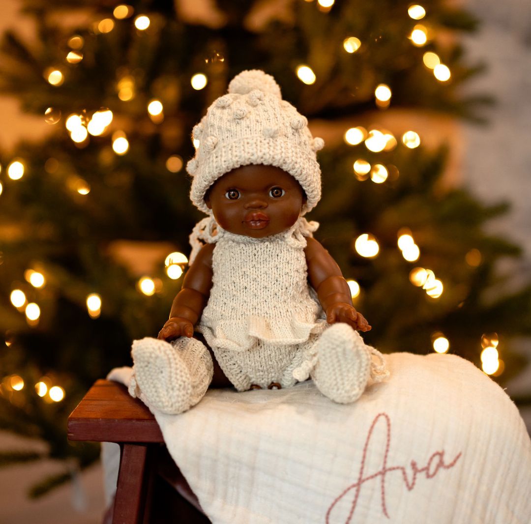 Mini-Fashionista-Romper-Doll-Set-Cream
