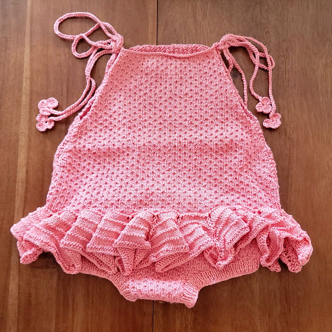 Mini Fashionista Romper - JuneBee Baby Artisan Clothing