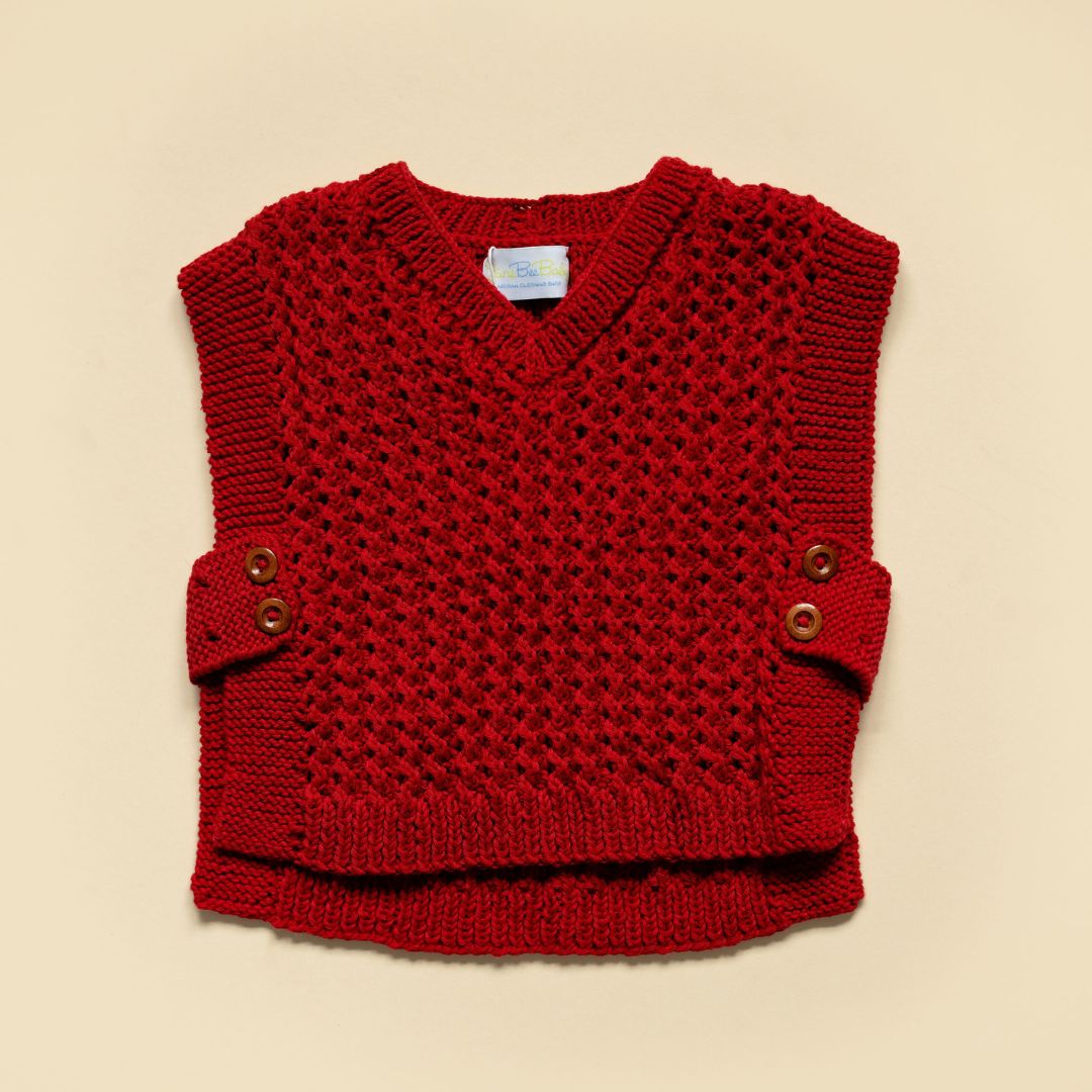 Monroe-Vest-Red
