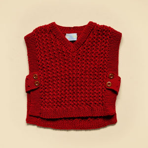 Monroe-Vest-Red