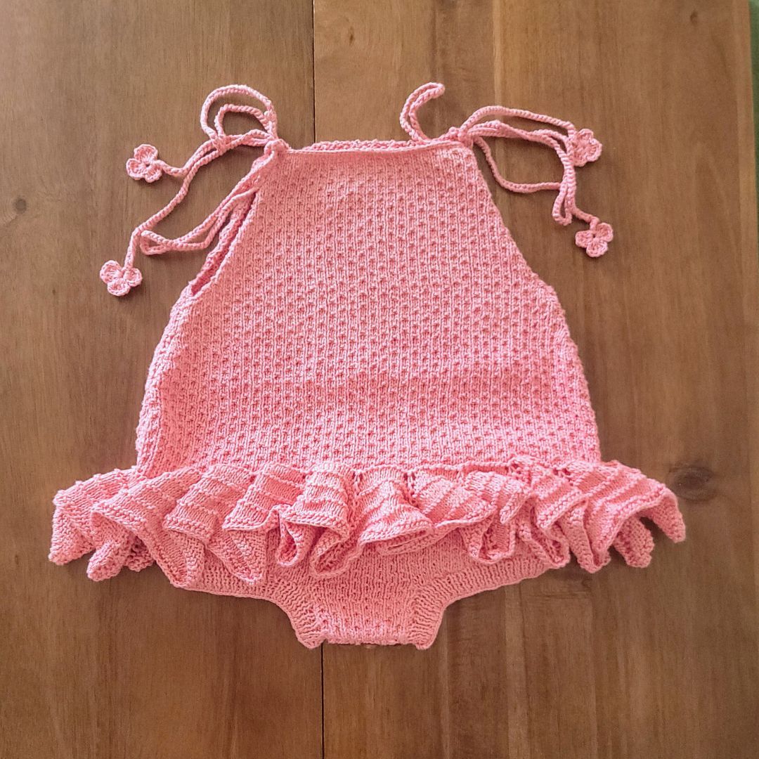 Peachy-Pink-Mini-Fashionista-Romper