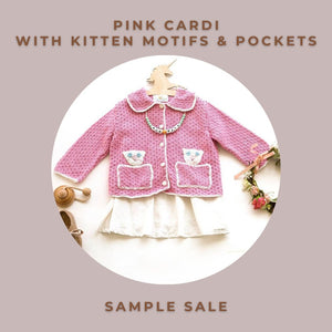 Pink-Cardi-With-Kittens-with-Pockets