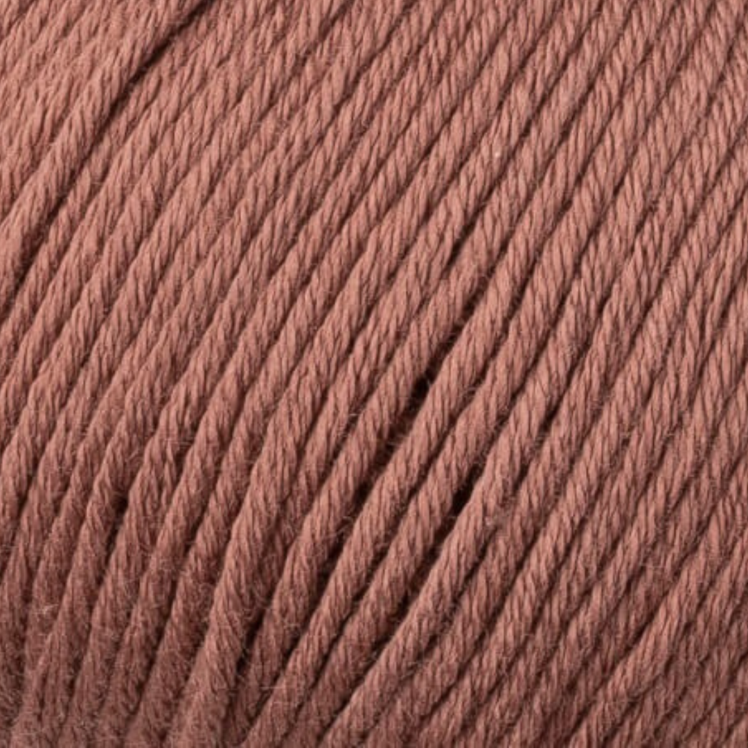 Hand-knit popcorn pixie hat in mocha cotton bamboo, artisan-made kids hat by JuneBee Baby.