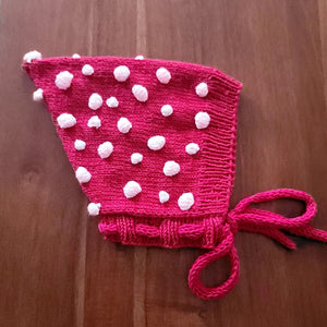 Chilrdren's Mushroom Inspired Pixie Hat