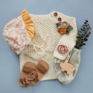 Bubble-Pullover-Ivory