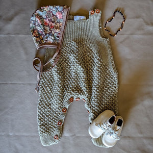Bubble-Romper-Khaki-Green