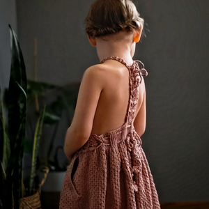 Children-T-back-dress-dusty-rose