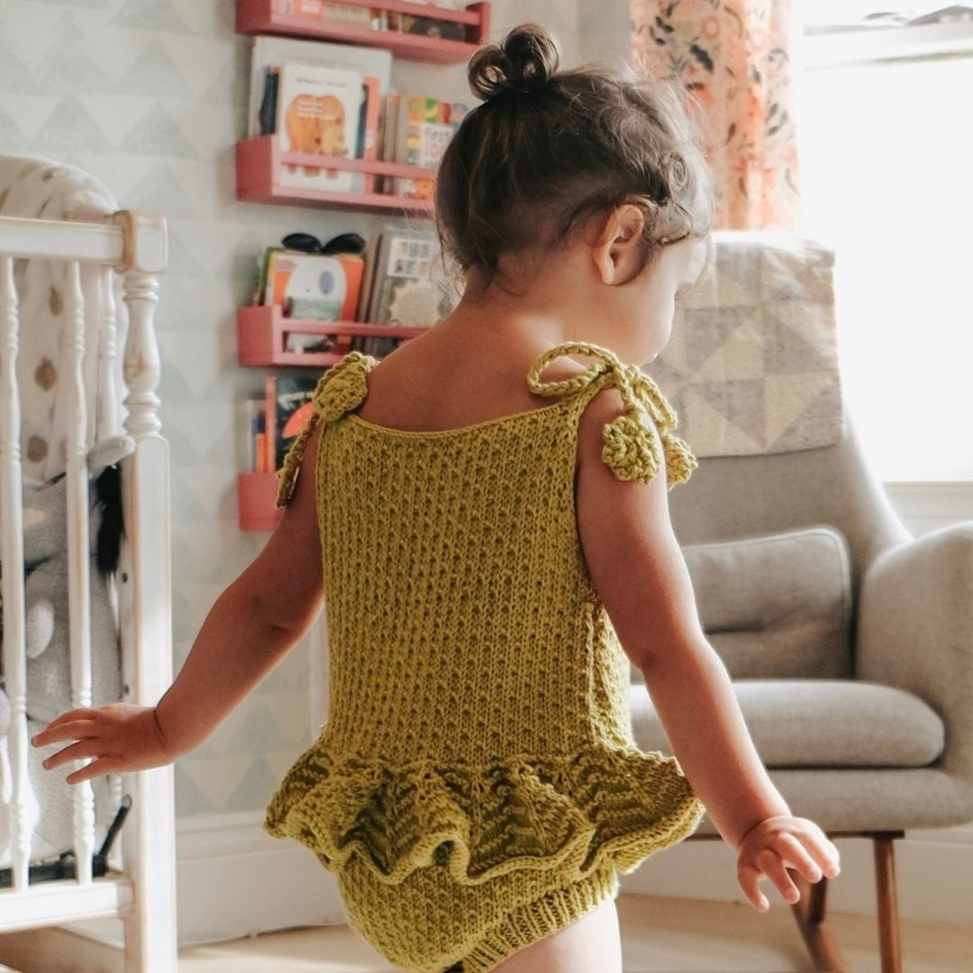 Kids-Mini-Fashionista-Romper-Chartreuse