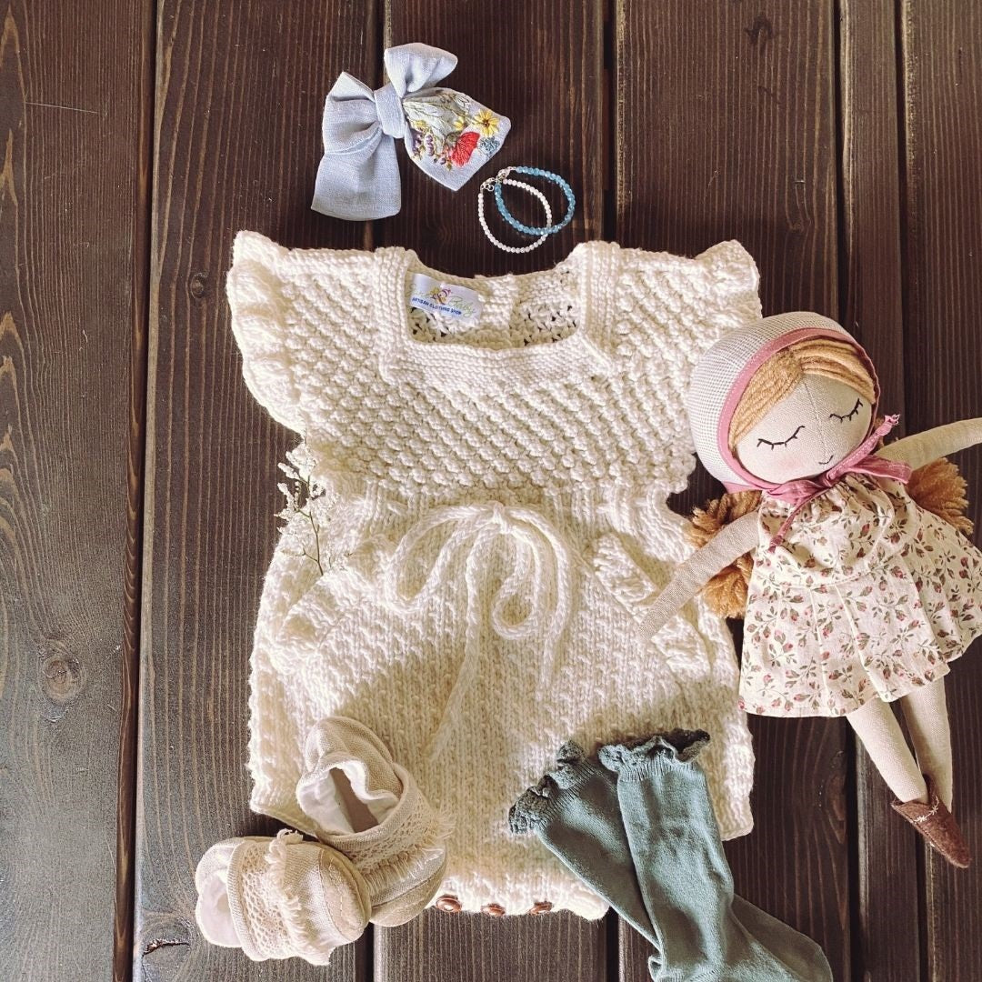 Mabel Romper-Cream