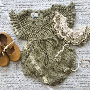 Mabel-Romper-Green