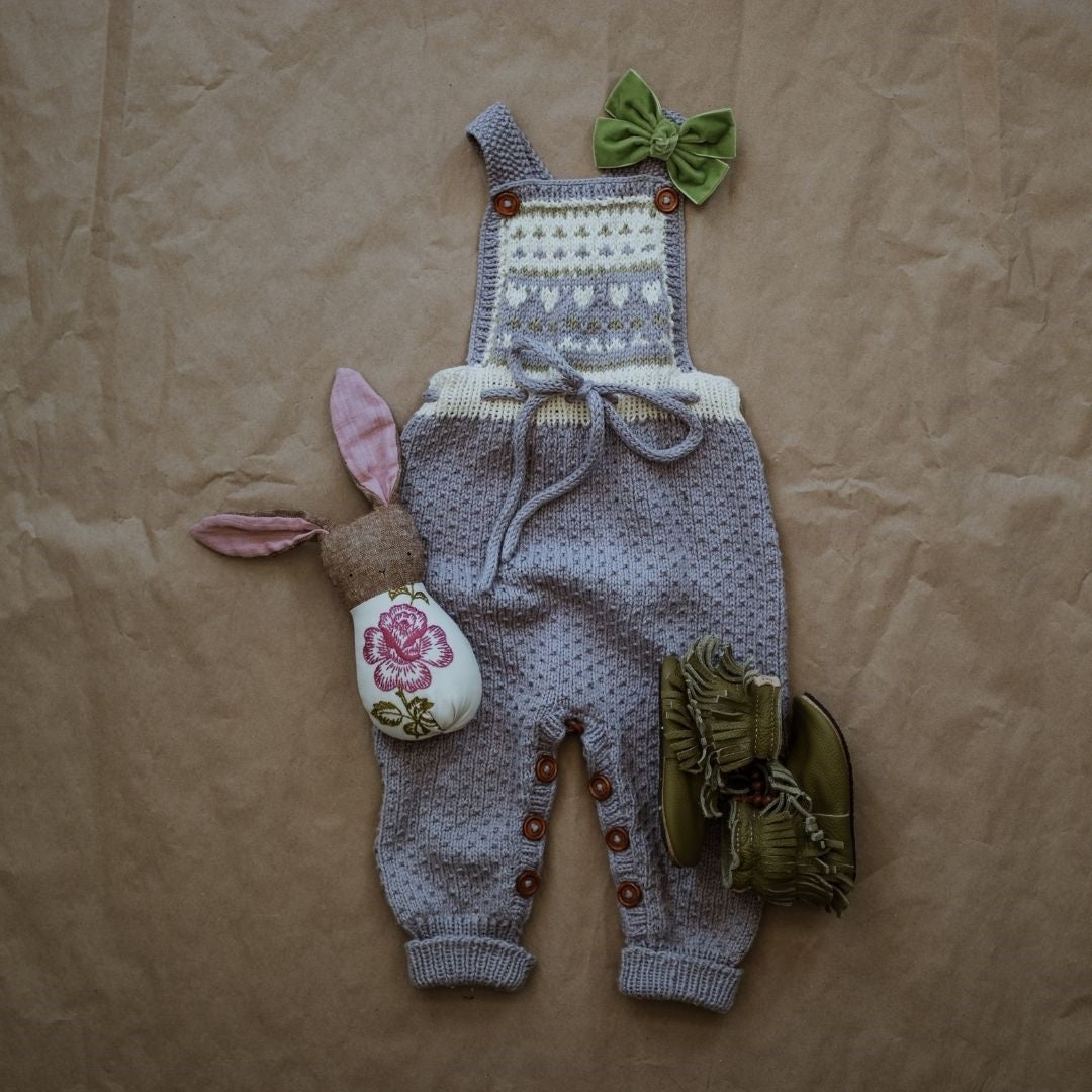 Henley Suspender Pants - JuneBee Baby, Inc. Artisan Clothing Shop