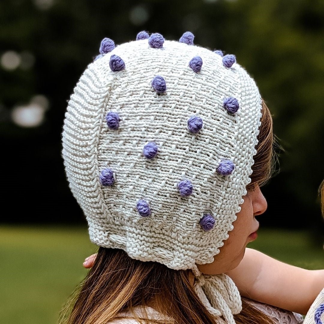Popcorn-Bonnet-Cream-Purple