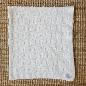 Popcorn-Knit-Blanket-White